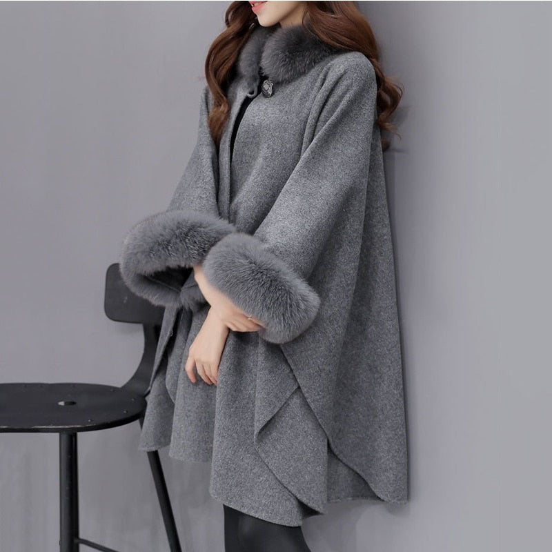 Cardigan Stefanini Cinza / P Sobretudo