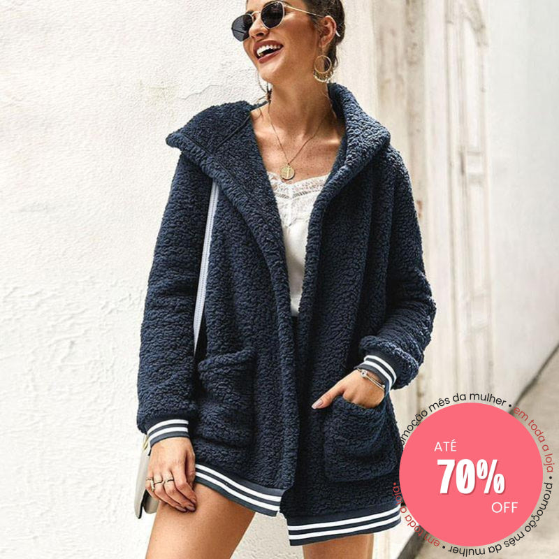 Casaco Fleece Azul Royal / P 200001911