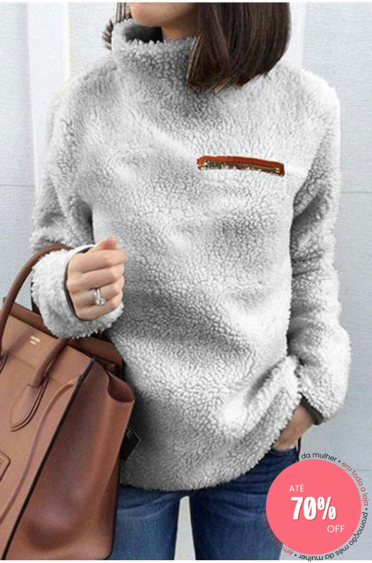 Casaco Kpop Cinza / P 200000348