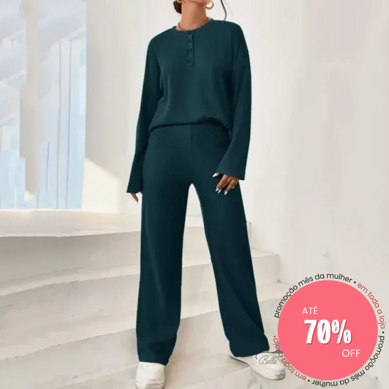 Conjunto Farel Azul Escuro / P