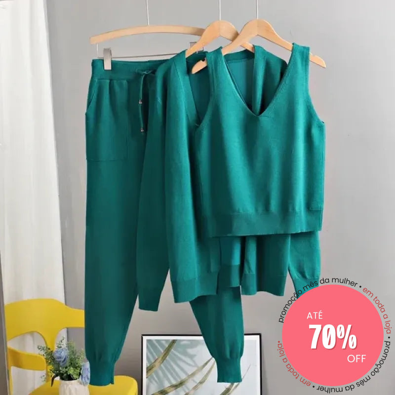 Conjunto Lainatti Verde / Único