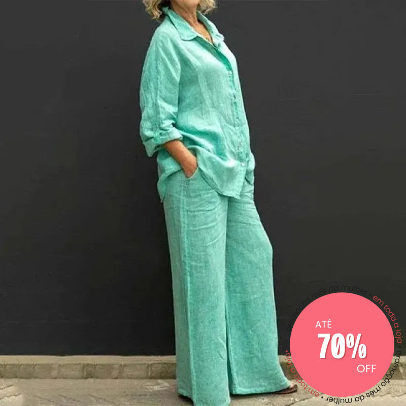 Conjunto Wester Azul / G