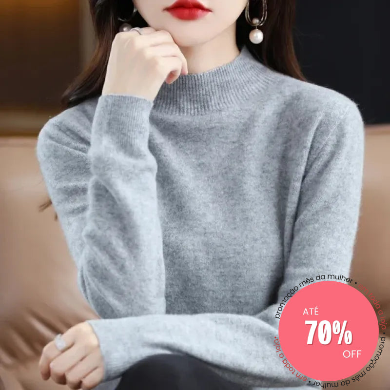 Suéter Bresciani Azul Claro / P