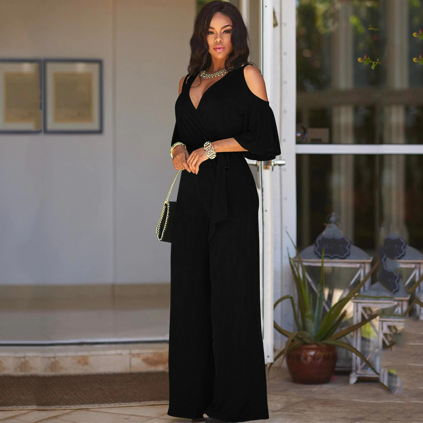 Macacão Medrado Preto / P