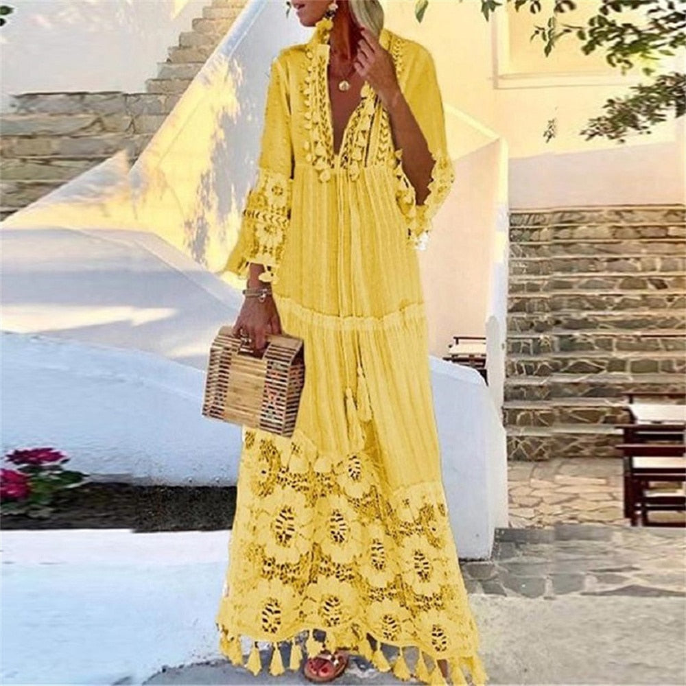 Vestido Esquinca Amarelo / P