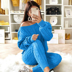 Conjunto Dileusa Azul Real / P