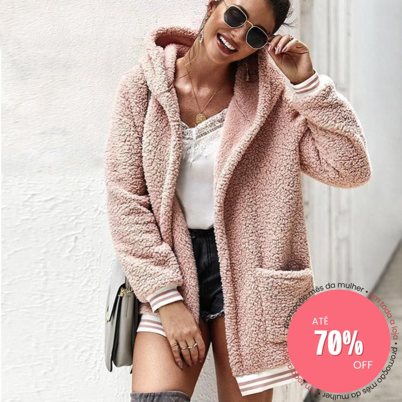Casaco Fleece Rosa / P 200001911