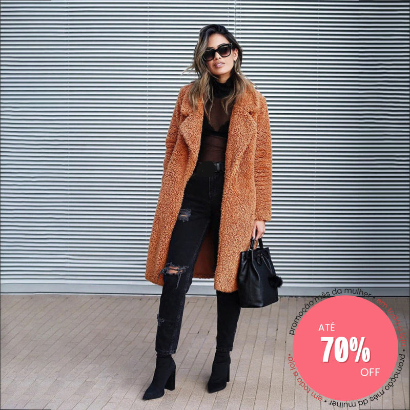 Casaco Trench Outono Inverno 2023