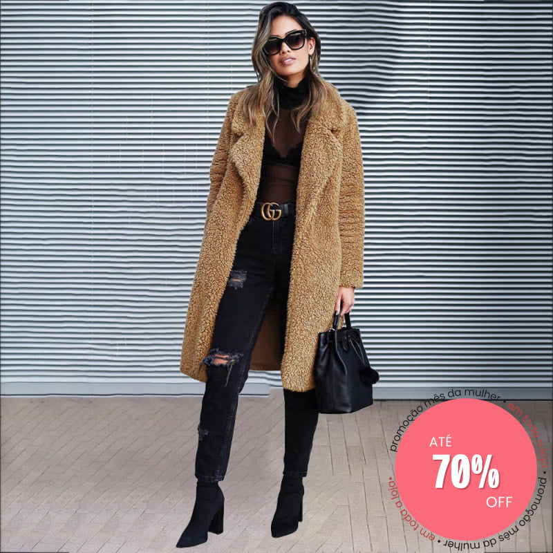 Casaco Trench Bege / P Outono Inverno 2023