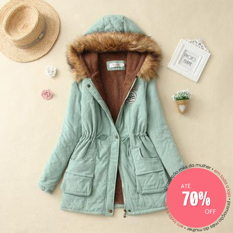 Casaco Velvet Azul Claro / P 200000801