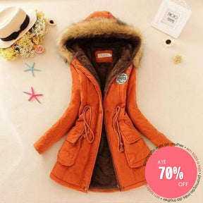 Casaco Velvet Laranja / P 200000801