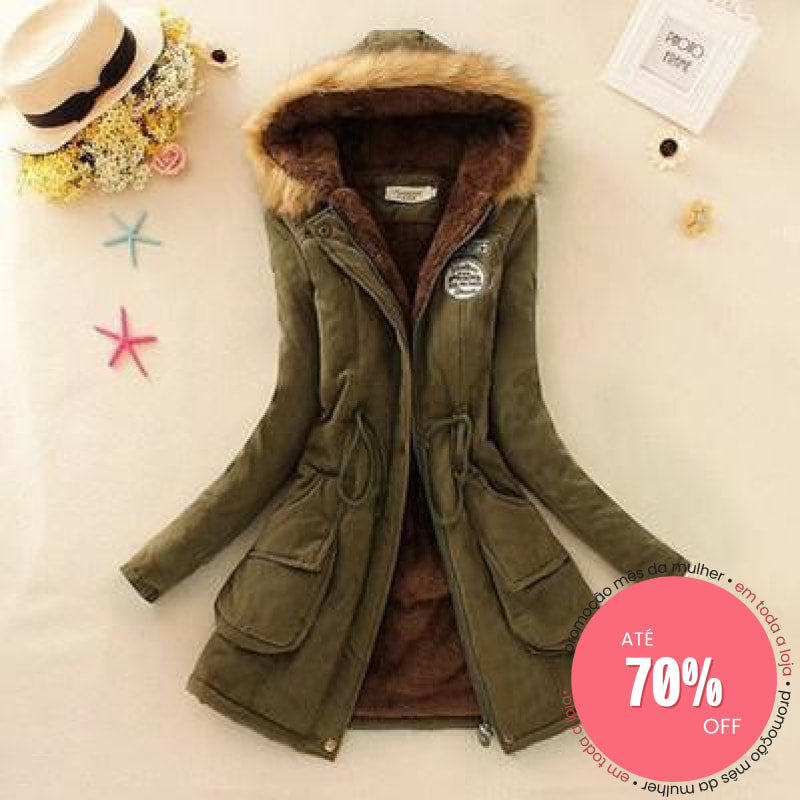 Casaco Velvet Verde / P 200000801