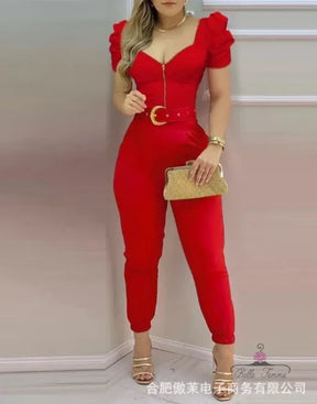 Macacão Santim Vermelho / P Macacão