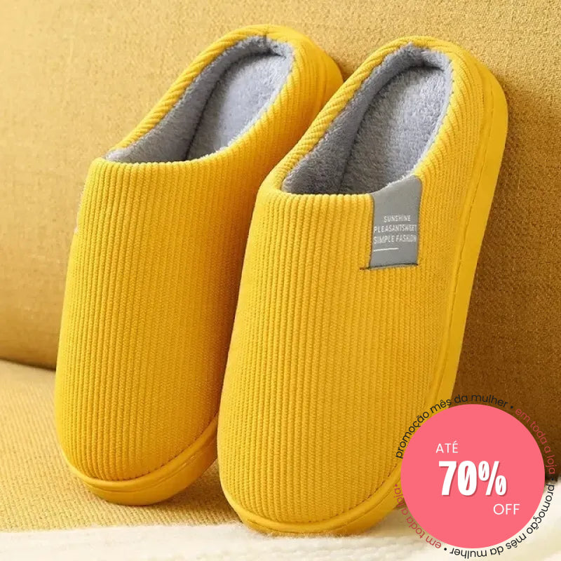 Pantufa Solano Amarelo / 42 - 43