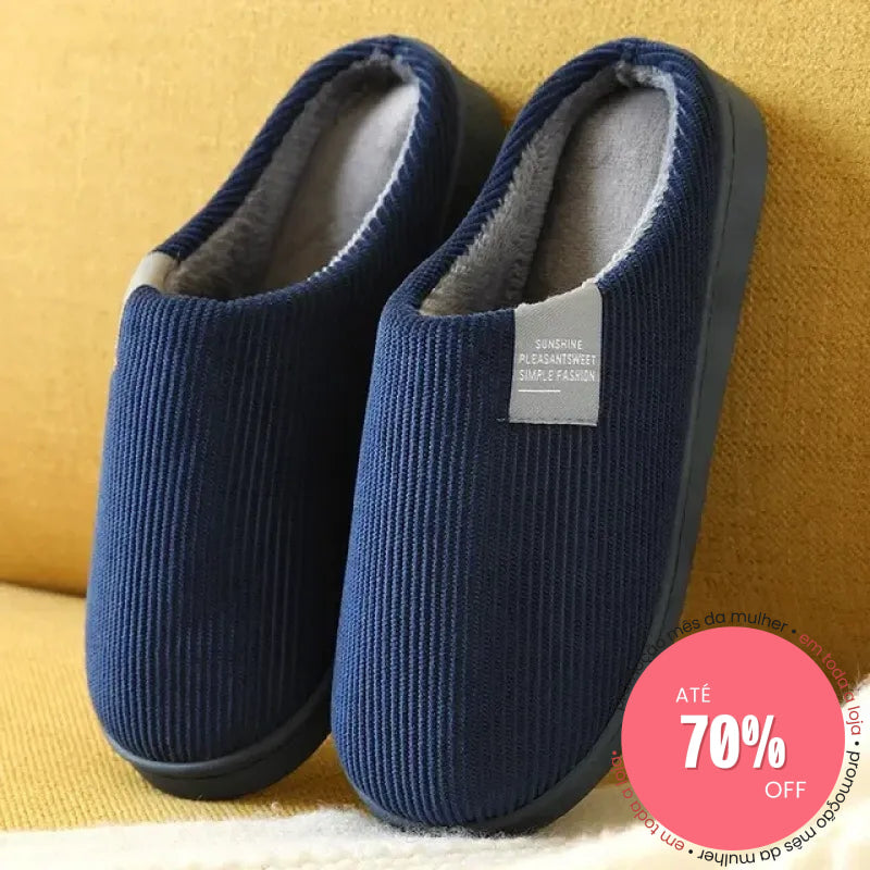 Pantufa Solano Preto / 36 - 37