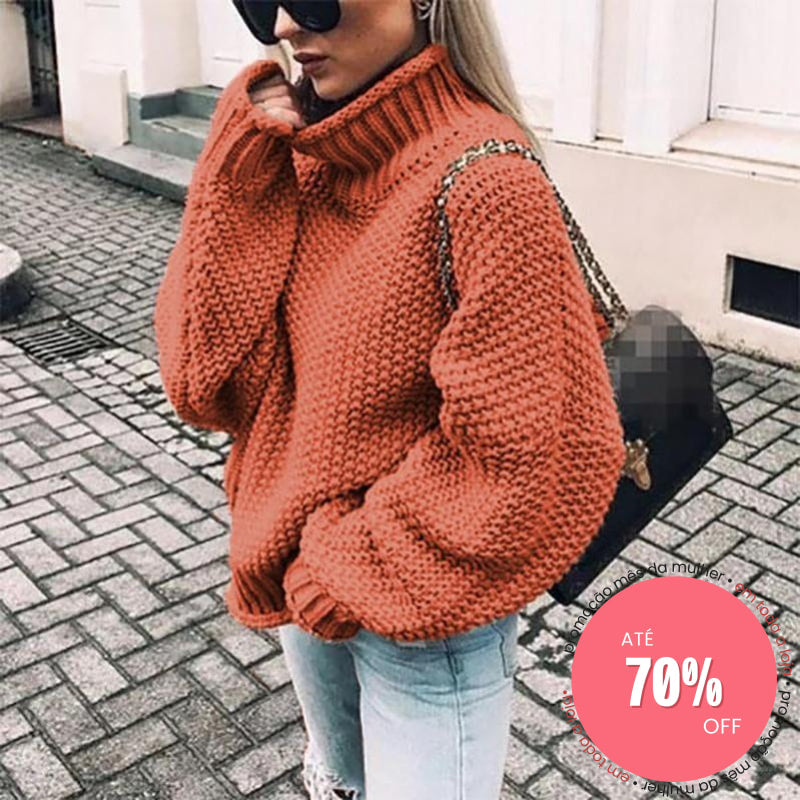Suéter Olympéa Laranja / P 200000373