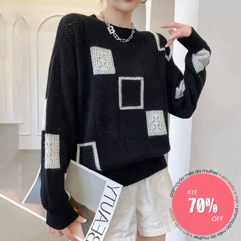 Suéter Simmons Preto / P