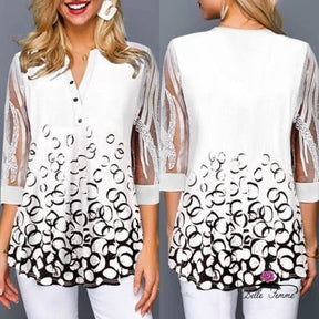 Blusa Organza